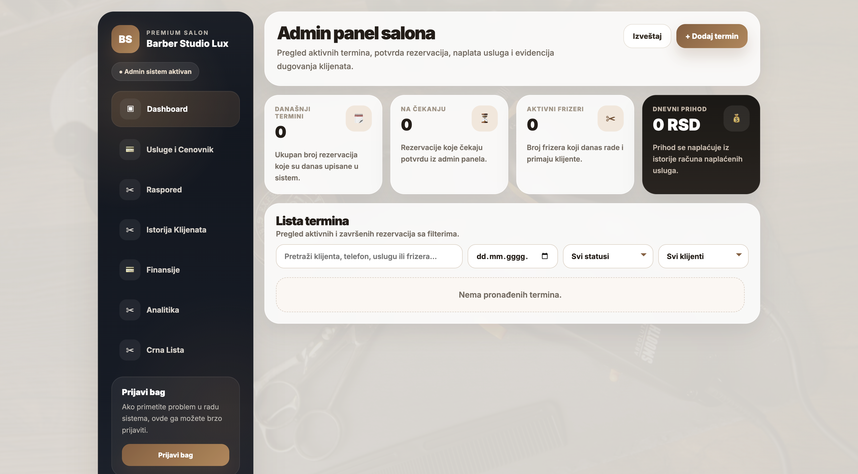 Barbershop App