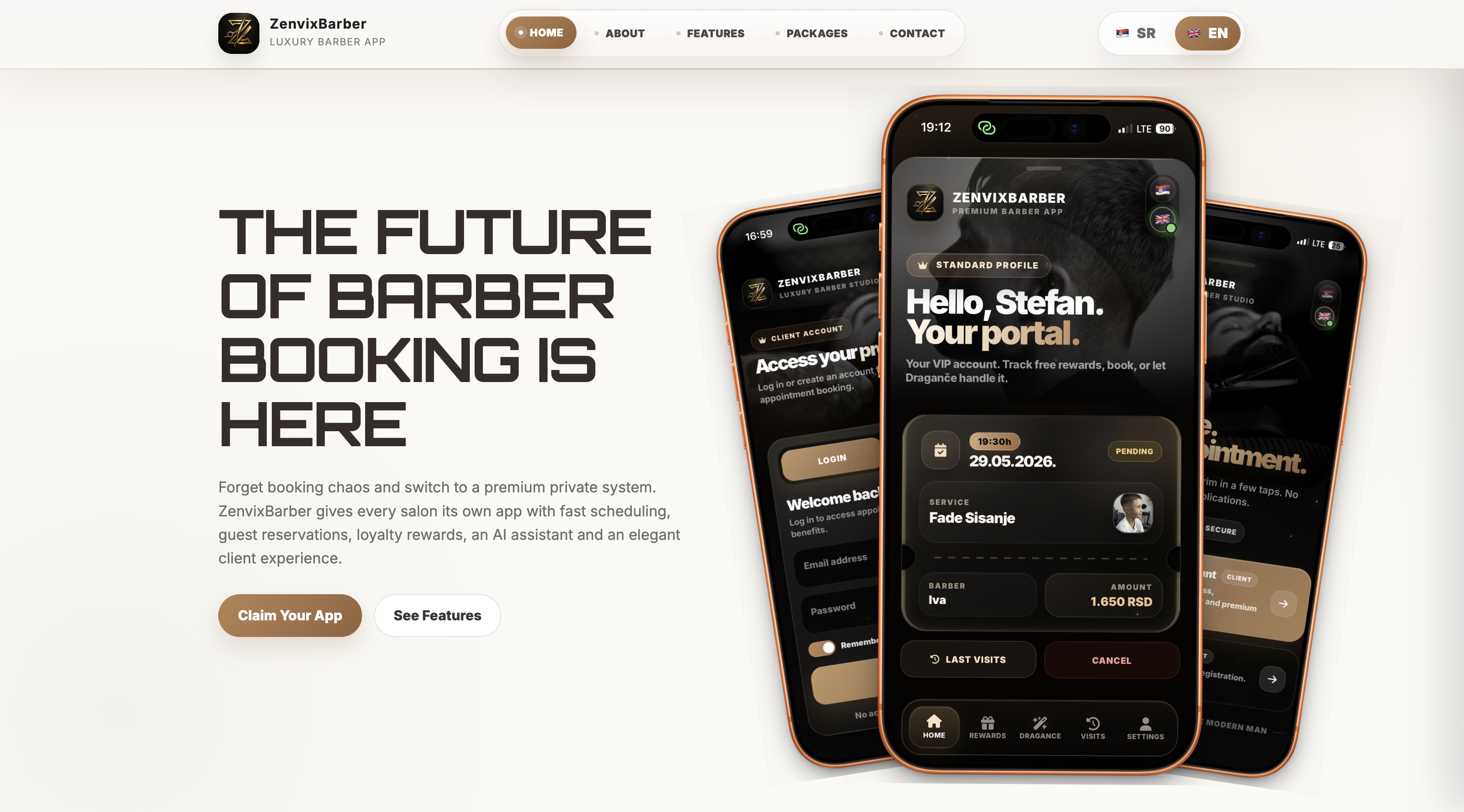 Barbershop App